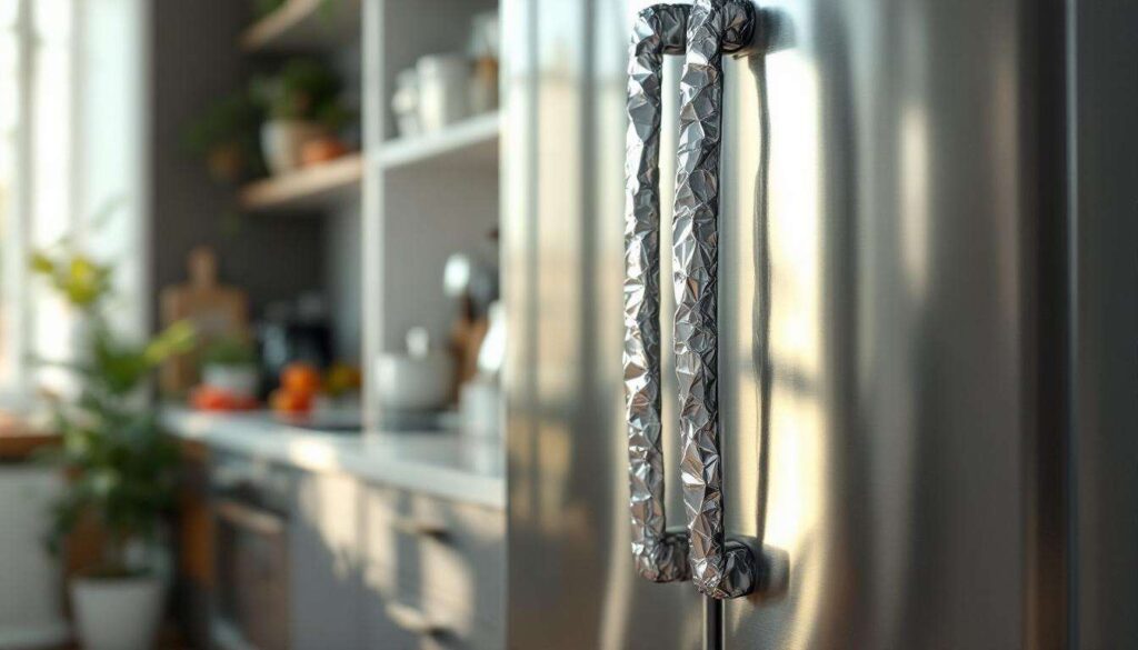 Perché il trucco del foglio di alluminio sulla maniglia sta conquistando sempre più case italiane