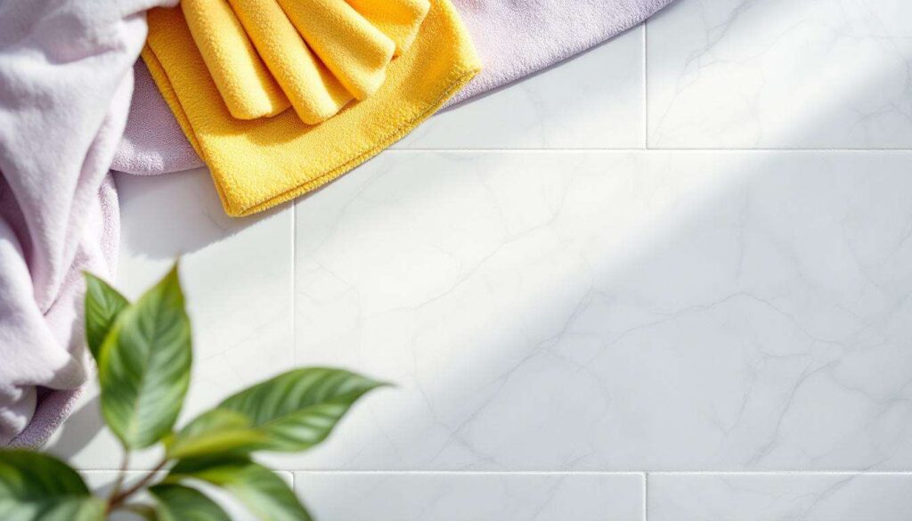 Il trucco per sbiancare le fughe delle piastrelle senza strofinare