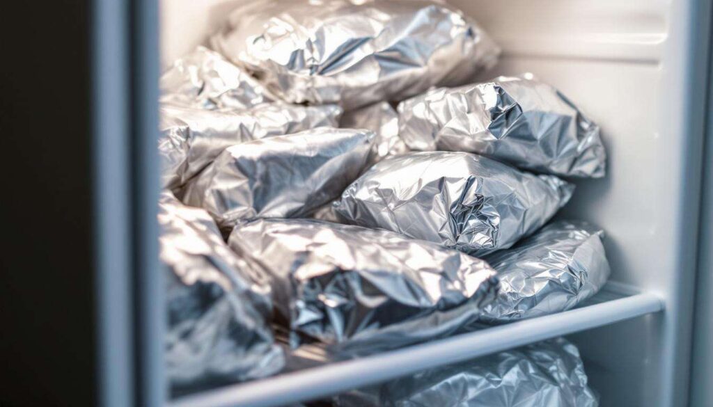 «Ho testato la tecnica della carta alluminio nel congelatore e la brina è quasi scomparsa»: ecco come fare