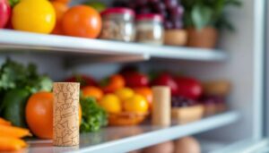 Tappo di sughero nel frigorifero: a cosa serve e perché è utile