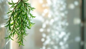 Perché mettere un rametto di rosmarino nella doccia è consigliato dagli aromaterapisti