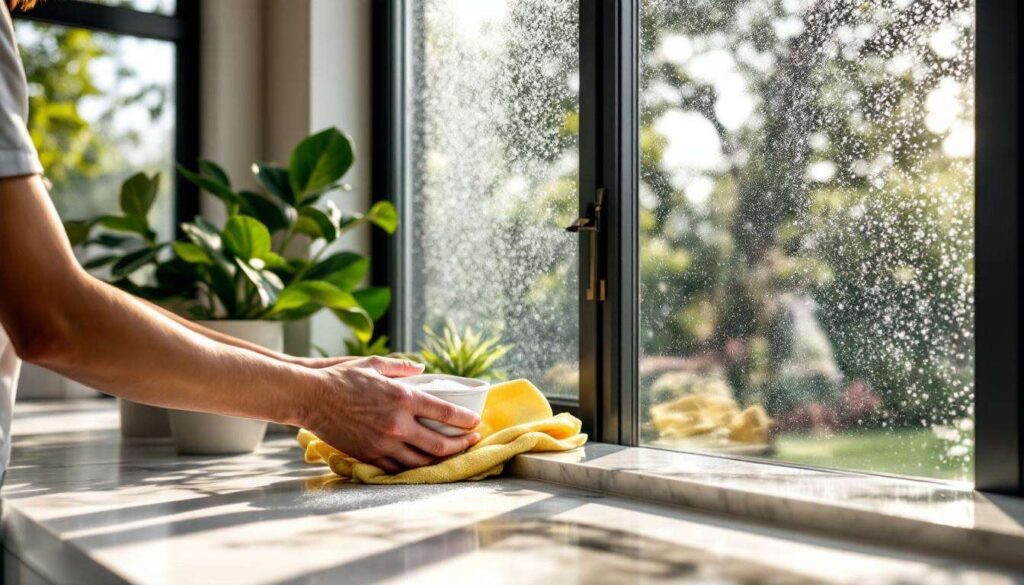 Finestre pulite senza aloni: il metodo dell'amido di mais che costa meno di 1 euro