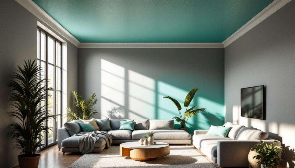 «Ho tinteggiato il soffitto di un colore diverso dalle pareti»: la tendenza che tutti copiano