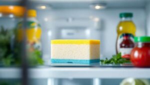 Il trucco della spugna nel frigorifero che assorbe i cattivi odori in poche ore