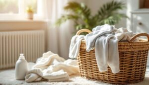 Perché i pediatri sconsigliano i detersivi profumati per lavare i vestiti dei bambini