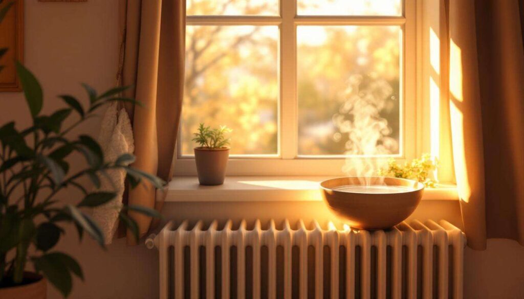 Perché mettere una ciotola d'acqua sul termosifone migliora il comfort in casa d'inverno