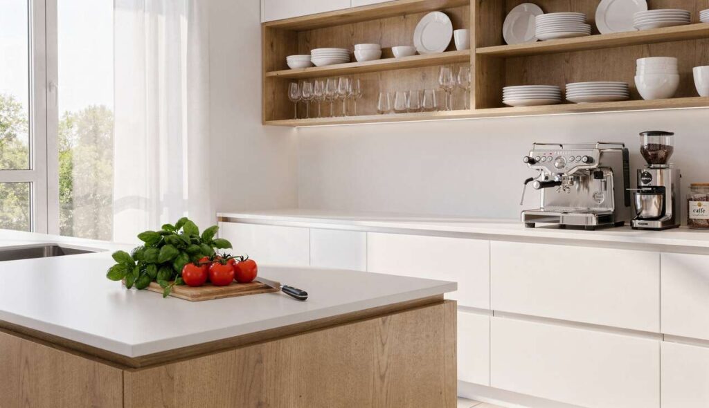 Cucina senza pensili: la tendenza 2026 che divide architetti e famiglie italiane