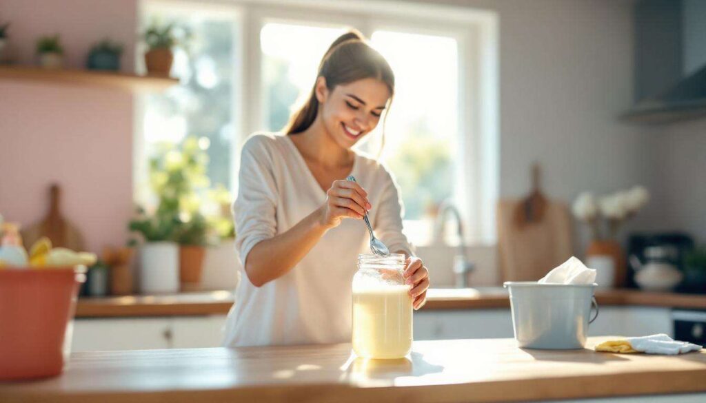 Un cucchiaio di questo nel secchio e i vetri restano puliti fino a primavera