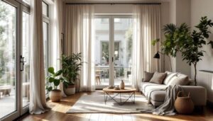 «Ho sostituito tutte le tende con lino grezzo»: perché questa scelta sta conquistando gli interni