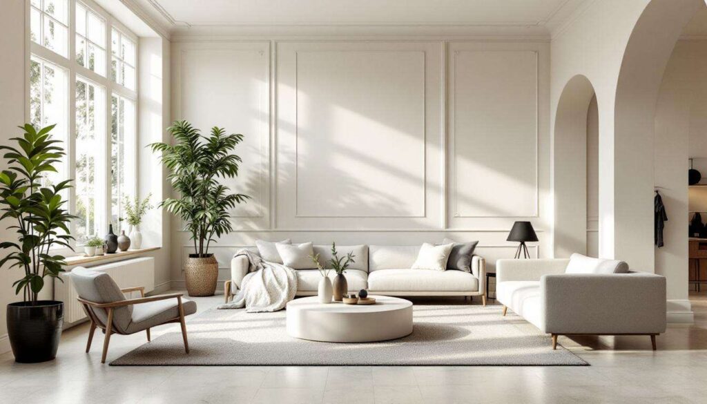 Pareti bianco crema: perché i designer le preferiscono al bianco puro per la luminosità